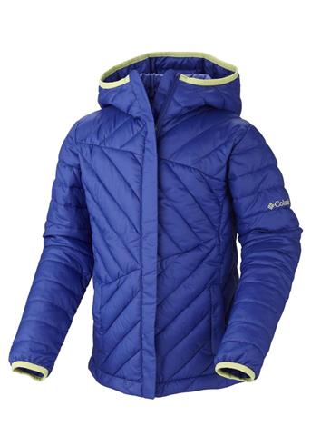 Girls Powder Lite Jacket (Light Grape/Neon Light)