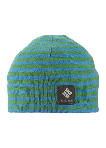 Toddler Urbanization Mix Reversible Beanie (Compass Blue/Fuse Green)