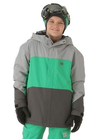 Boys Amo Jacket (Galvanized/Emerald/Shadow)
