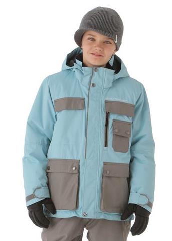 Boys Field Jacket (Bondi Blue)