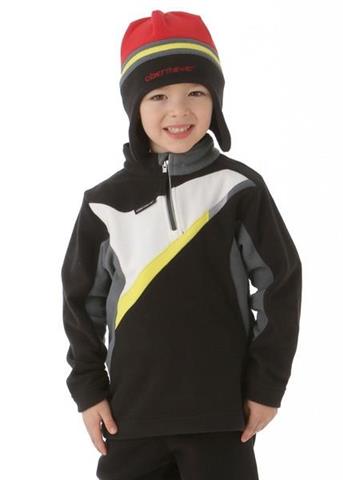 Boys Podium Fleece Top (Black)