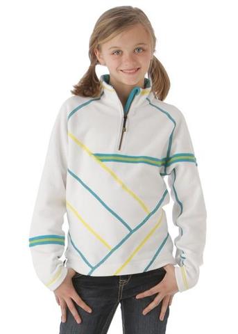 Girls Aliyah Fleece Top (Jewel)