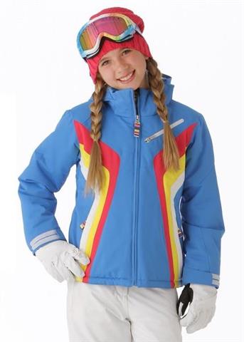 Girls Aurora Jacket (Blue Hawaii)