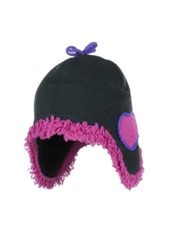 I Heart Earflaps Hat (China Pink)