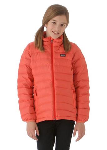 Girls Down Sweater (Coral)