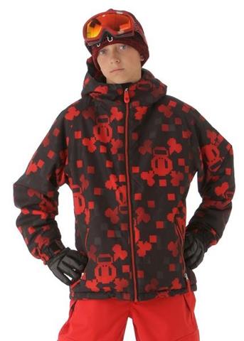 Boys Skurvy Digi Insulated Jacket (Red)