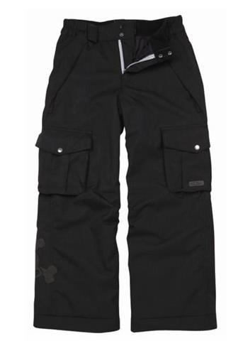 Boys Skurvy Insulated Pant (Black Herringbone Denim)