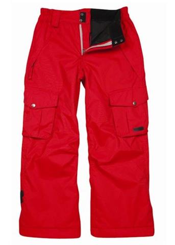 Boys Skurvy Insulated Pant (Red)