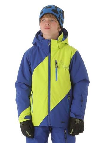 Boys Enforcer Jacket (Sharp Lime/Just Blue/Collegiate)