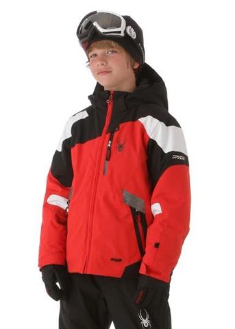 Boys Leader Jacket (Red/Black/White)