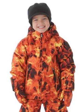 Mini Armageddon Jacket (Squeeze Inferno Print)