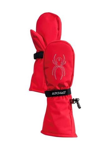 Mini Cubby Long Mitten (Red)