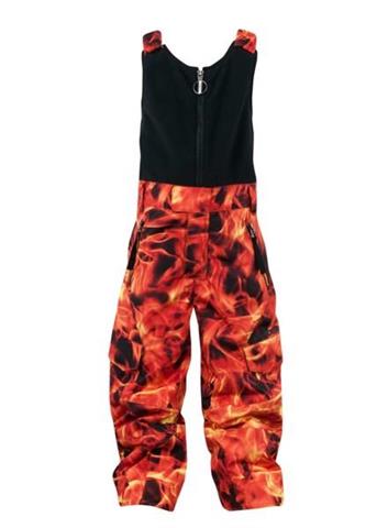 Mini Throw Bib Pant (Squeeze Inferno Print)