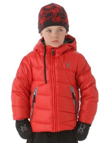 Mini Upside Down Jacket (Red/Black)