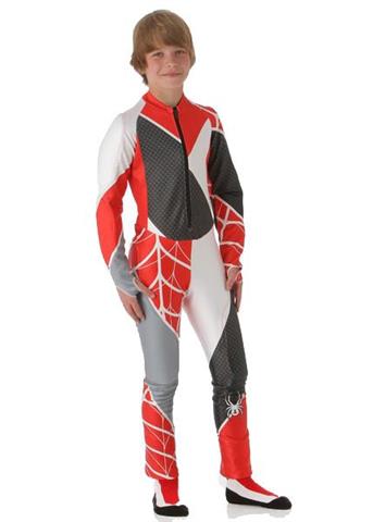Boys Performance GS Race Suit (Red)