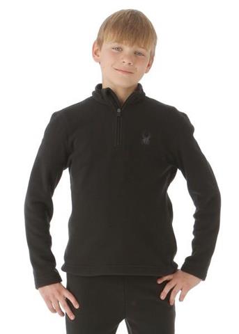 F12 Boys Speed Fleece T-Neck (Black)