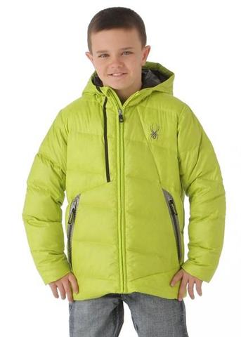 Boys Upside Down Jacket (Sharp Lime/Black)