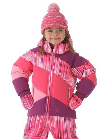 Bitsy Duffy Puff Jacket (Diva Pink Speedlines/Gypsy)