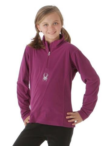 Girls Chloe Velour Fleece T-Neck (Gypsy)