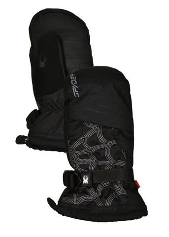 Boys Over Web Mitten (Black/Peat)