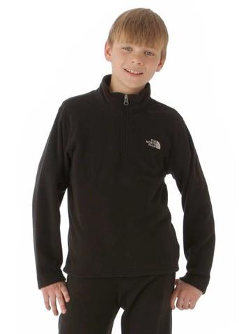 F12 Boys Glacier 1/4 Zip (Black)