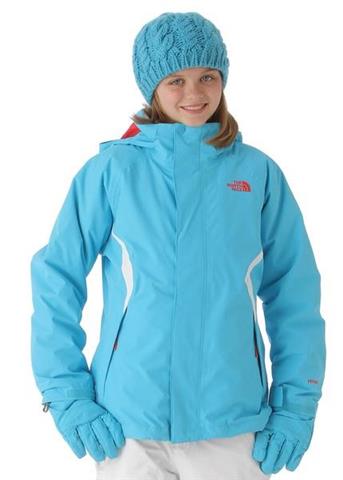 Girls Boundary Triclimate 3-in-1 Jacket (Turquoise Blue)