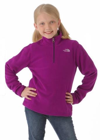 Girls Glacier 1/4 Zip (Premiere Purple)