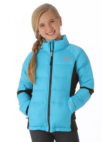 Girls Lil Crympt Jacket (Turquoise Blue)