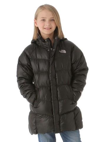 Girls Transit Down Jacket (TNF Black)