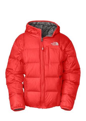 Boys Reversible Down Moondoggy Jacket (Fiery Red)