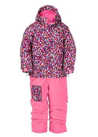 Toddler Insulated Jump Up Suit (Premiere Purple Floral)