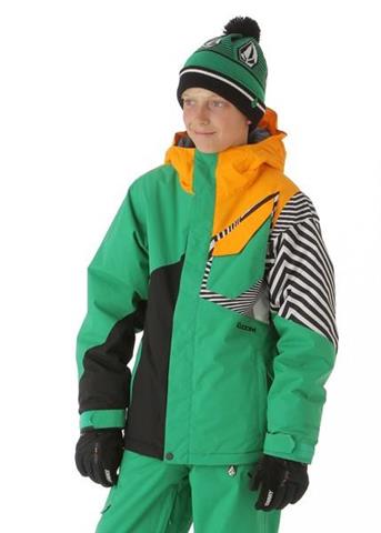 Boys Ace Insulated Jacket (Poison)