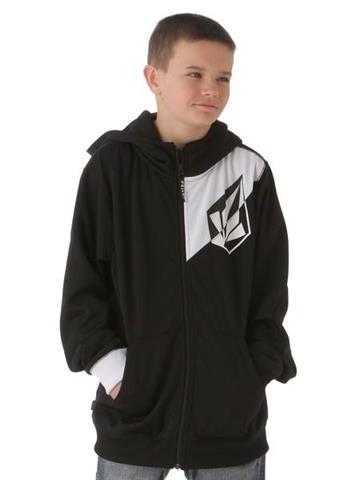 Jude Hooded Full Zip (Black)