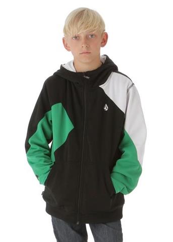 Taxman Sherpa Lined Fleece Full Zip (Black)