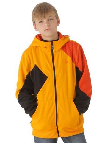 Taxman Sherpa Lined Fleece Full Zip (Orange Burst)