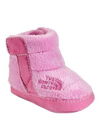 NSE Infant Fleece Bootie (Pink Lady/Ruffle Pink)