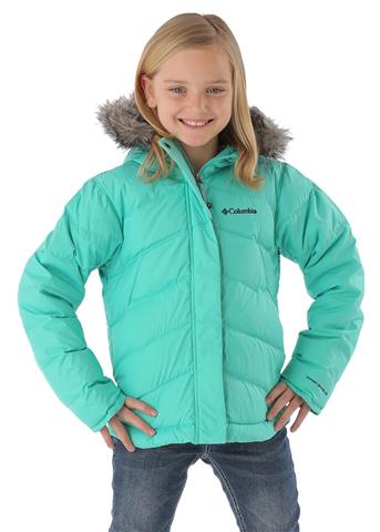 Girls Alpine Glow Jacket (Atlantis)