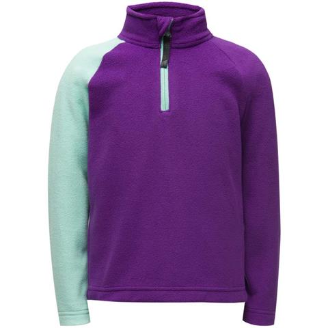 Spyder Speed Fleece Zip T-Neck - Youth Girl's