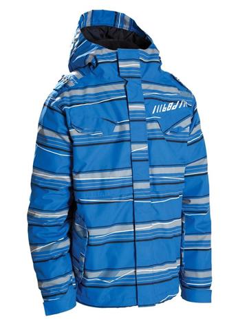 Boys Smarty Incline Insulated 3-in-1 Jacket (Royal Stripe)