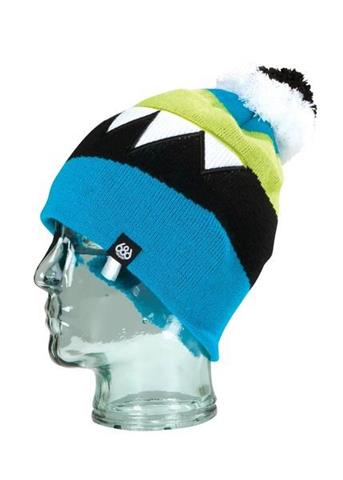 F11 Boys Snaggletooth Hyper Beanie (Cyan)