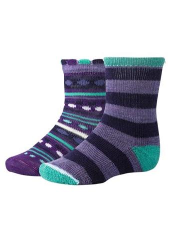 Baby Sock Sampler- 2 Pairs (Grape/Spearmint)