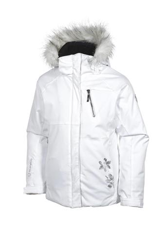 Girls Jackie Technical Jacket (White)