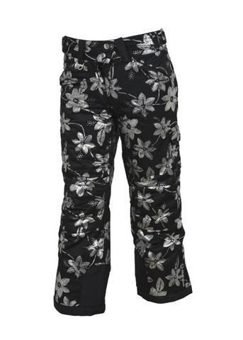 Girls Jackie Technical Pant (Black Foil Print)