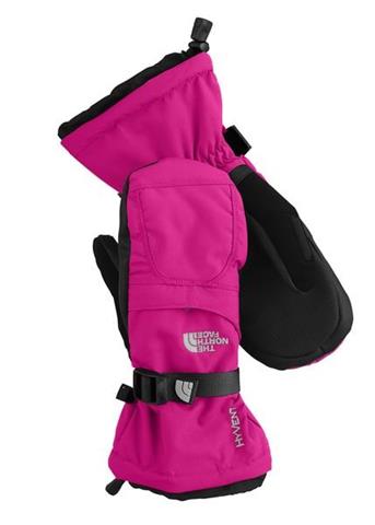 Girls Montana Mitt (Razzle Pink/TNF Black)