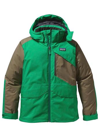 Boys Insulated Snowshot Jacket (Tumble Green)