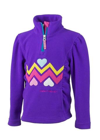 Girls Ric-Rac Fleece Top