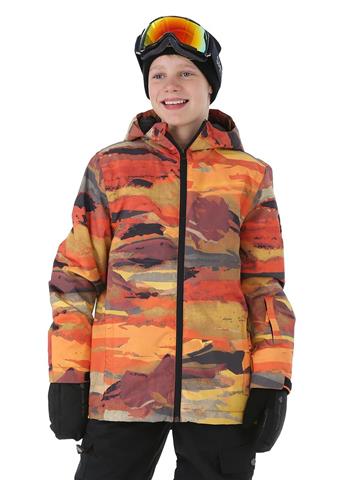 Afleiding nep Lol Quiksilver Mission Printed Youth Jacket - 2020 model | WinterKids