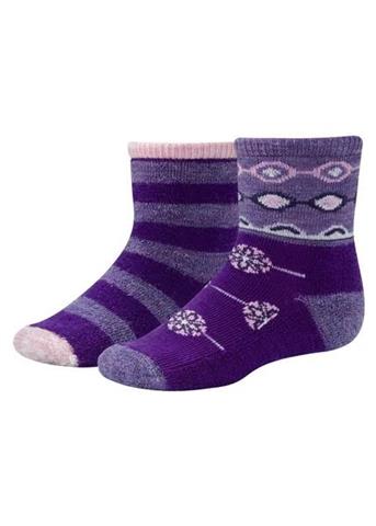 F11 Baby Sock Sampler- 2 Pairs (Grape)