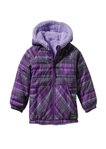 Baby Reversible Tribbles Jacket (Headlands Plaid: Acai) -Closeout