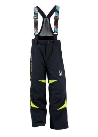 F11 Boys Force Pant (Black/Sharp Lime)